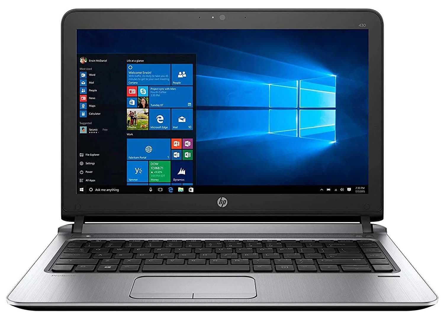 HP ProBook 430 G3 Intel Core i5 (6th Gen) • 8 GB • 256 GB SSD