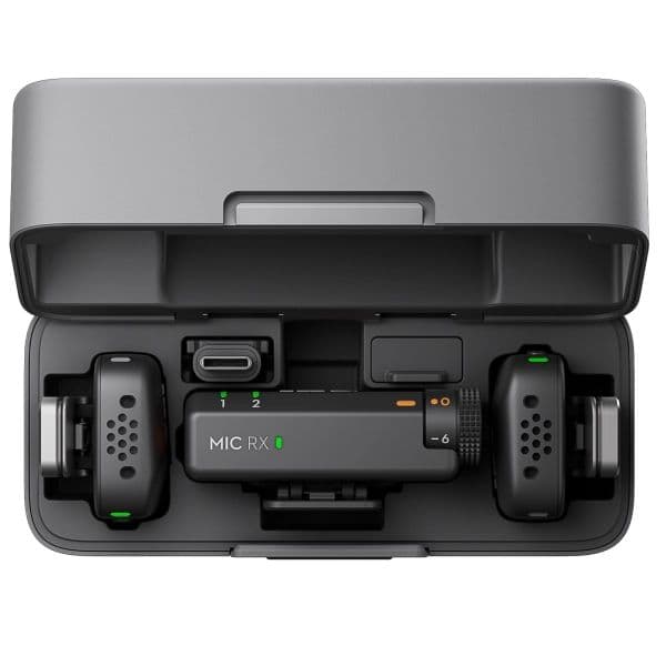 DJI Mic 3 Advanced Wireless Microphone System for Crystal-Clear Audio, Professional Recording & Content Creation
