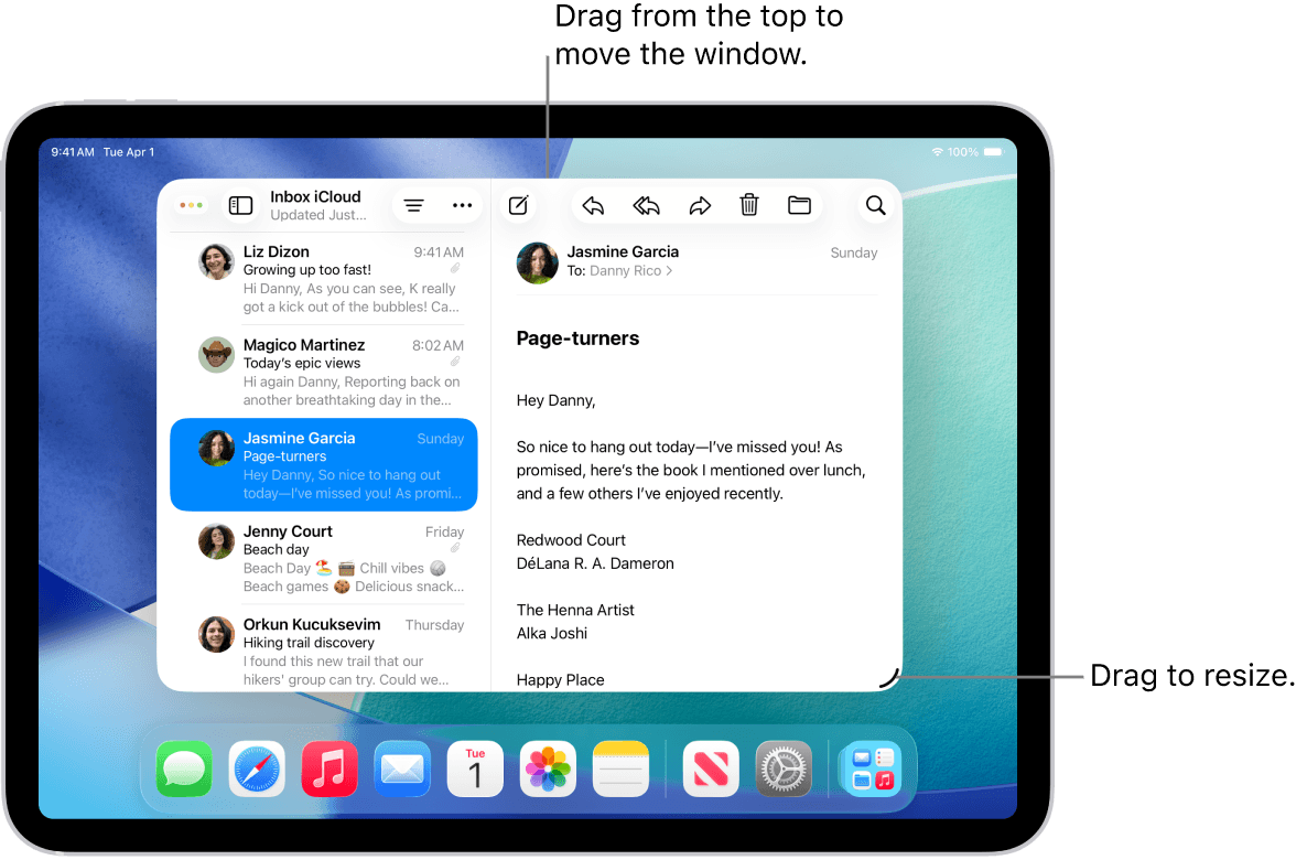 how to split screen on ipad