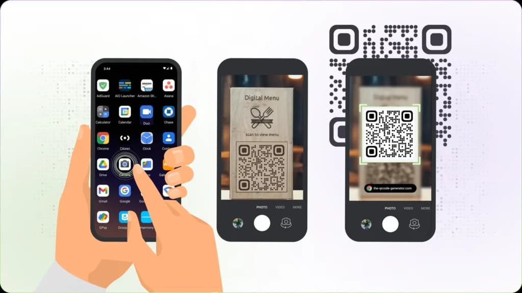 how to scan qr code with phone