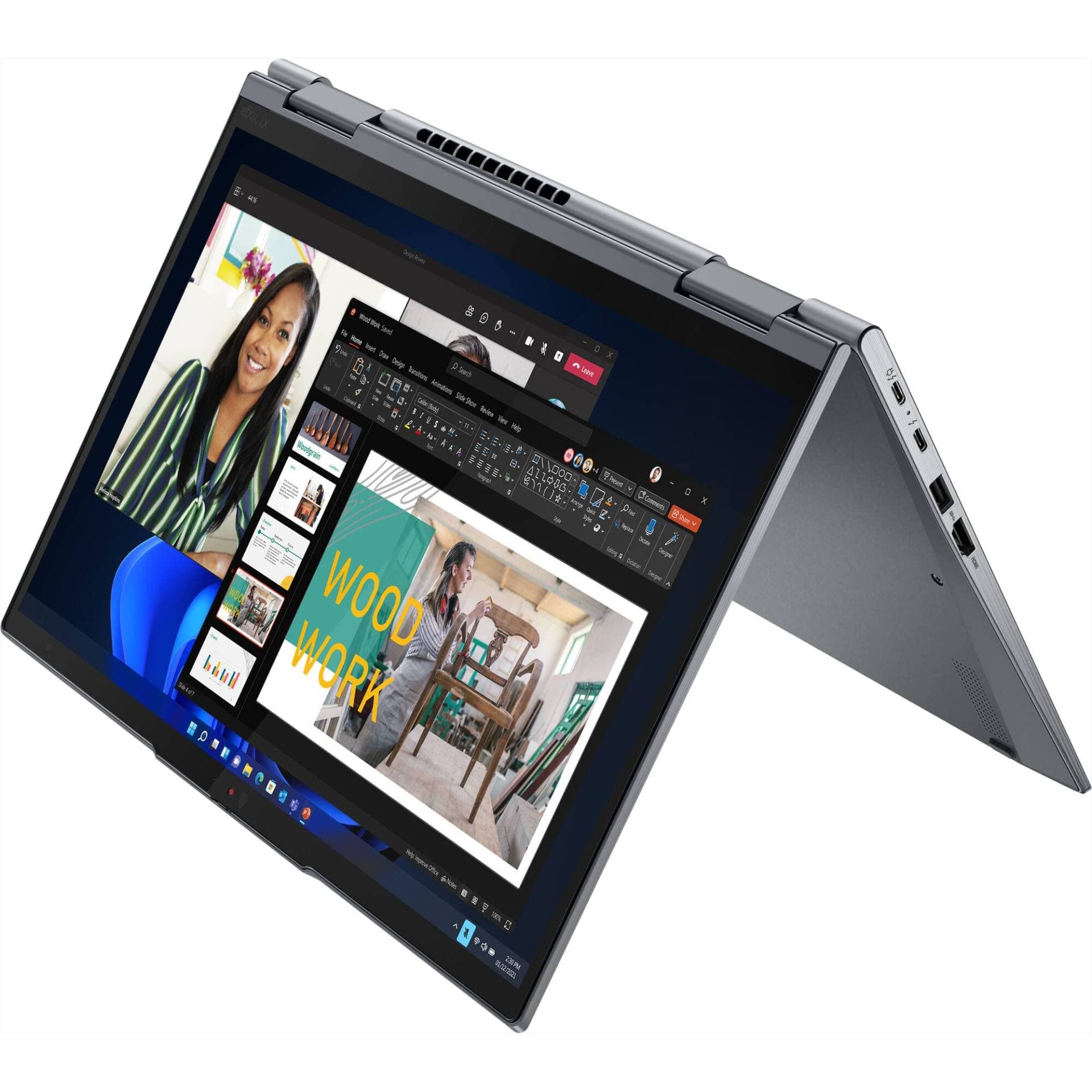 ThinkPad X13 Yoga (10th Gen • Intel Core i7 • 16 GB RAM • 512 GB SSD • 13.3″ Full HD Touchscreen • x360 Convertible