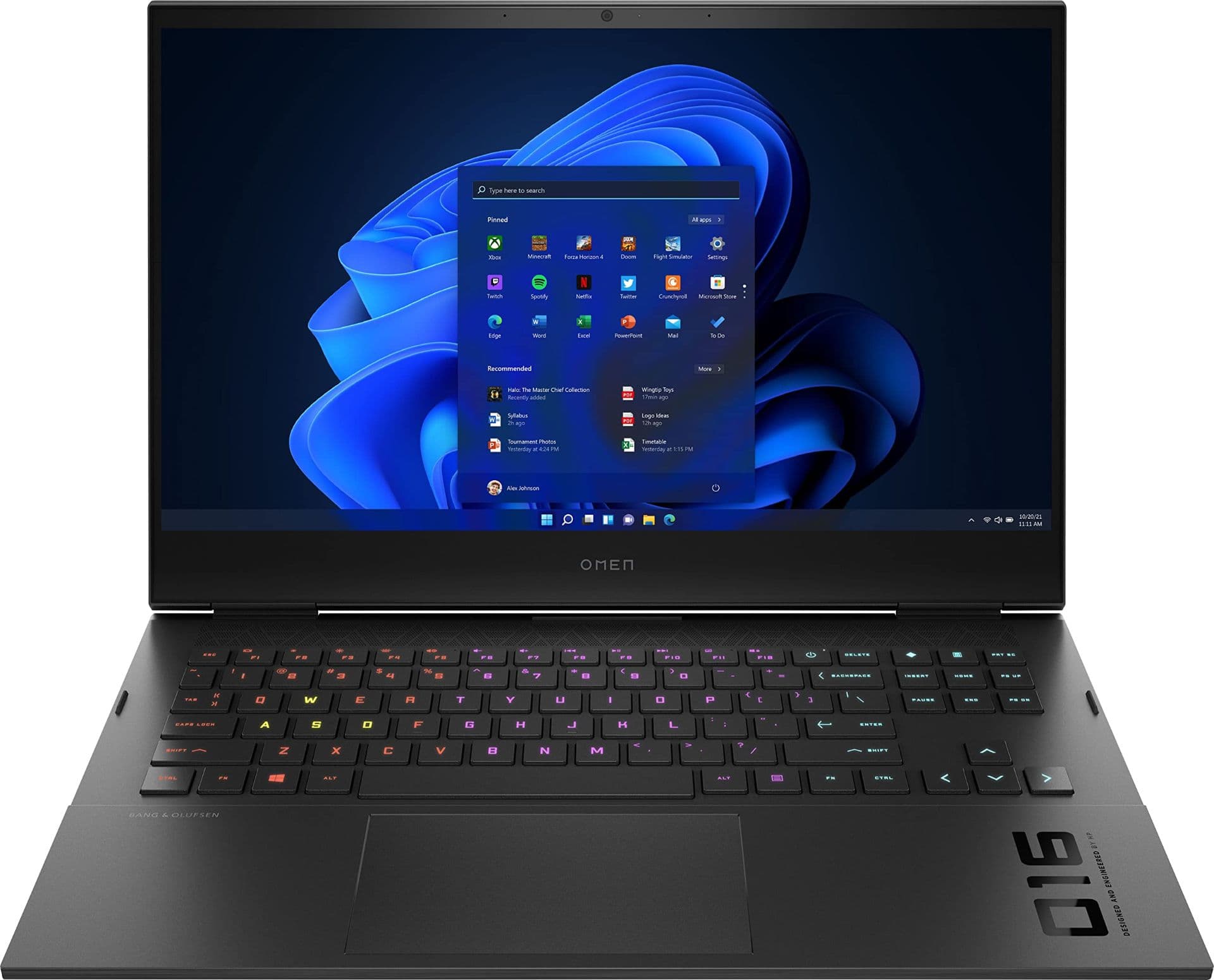 HP Omen 16 i7 11th 16/512RTX 3060 6GB Graphics
