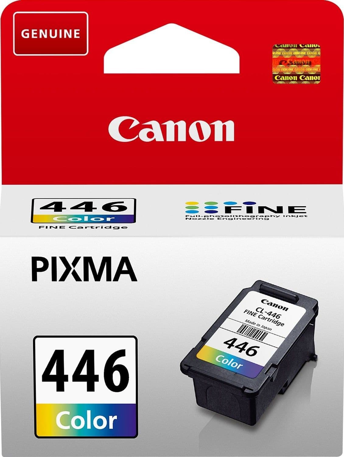 Canon CL‑446 Tri‑Color original ink cartridge (Cyan/Magenta/Yellow}