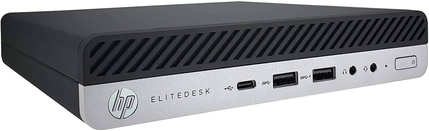 HP EliteDesk 800 G5 Mini Desktop PC — Intel Core i5 9 th Gen | 8 GB RAM | 256 GB SSD,