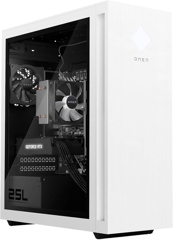 OMEN 25l gaming gt15 c15 12th gen 16GB 512 PLUS 1TB RTX 3050 8GB