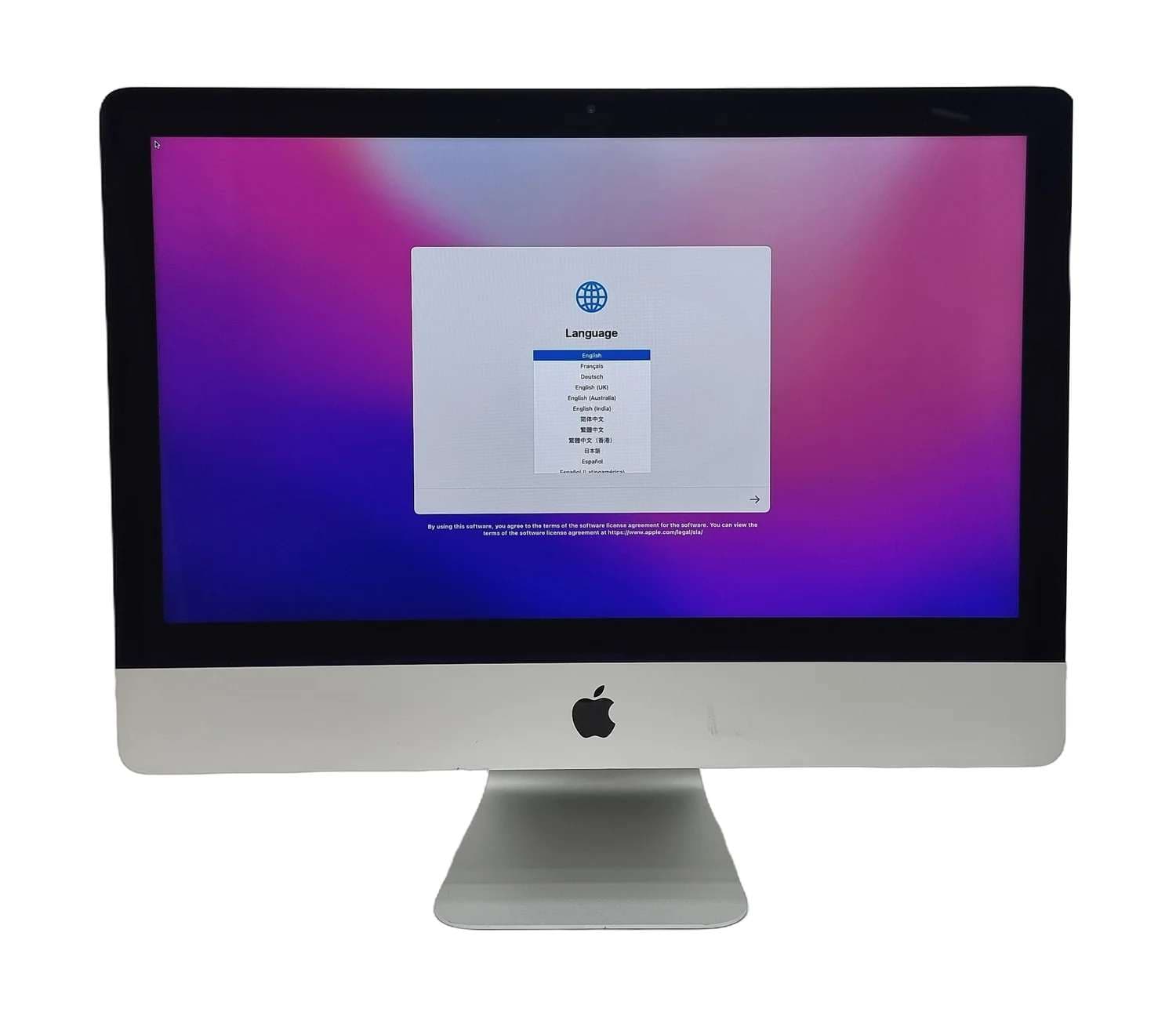 APPLE IMAC 2015 21.5-INCH I5 8GB RAM 1TB SATA DISK FHD